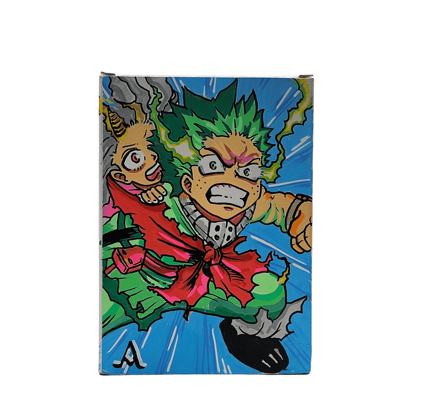 Custom Deku with Eri - 1 of 1 + Signed Ochaco