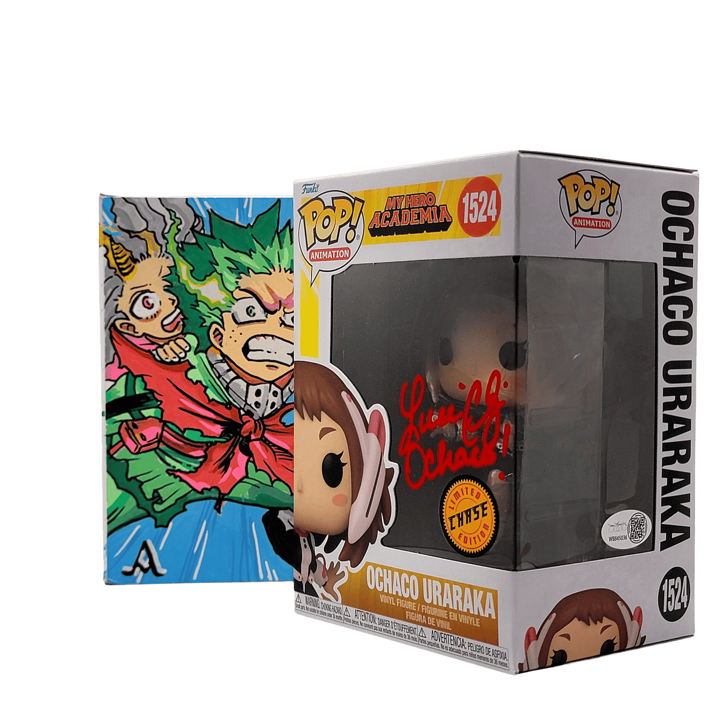 Custom Deku with Eri - 1 of 1 + Signed Ochaco