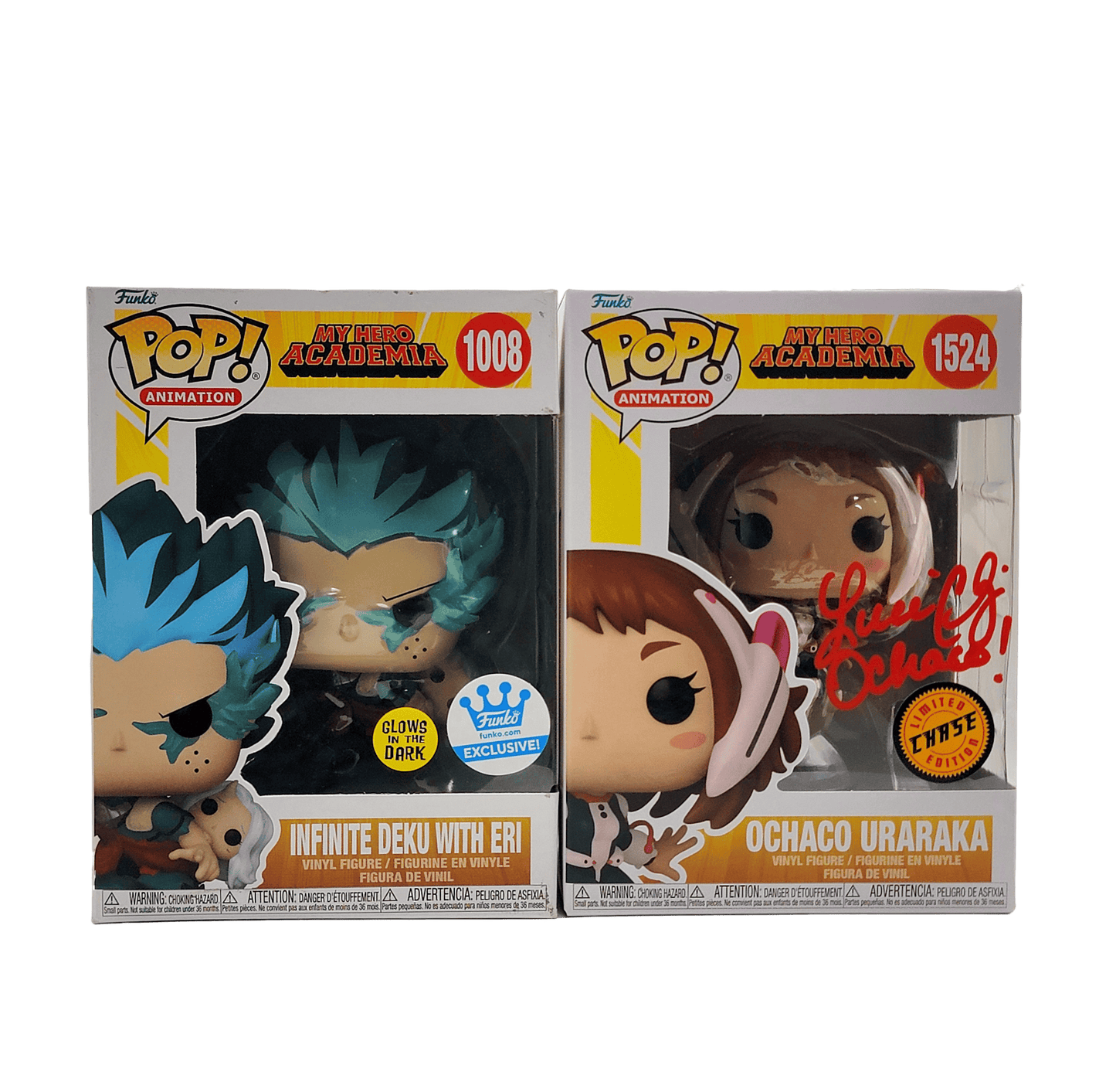 Custom Deku with Eri - 1 of 1 + Signed Ochaco