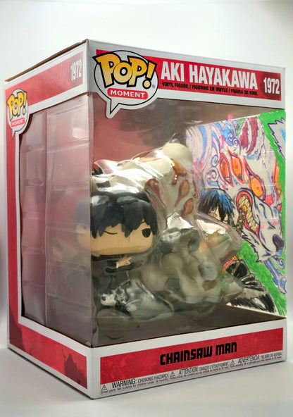 Custom Art Box Aki Hayakawa Funko Pop #1972 (Chainsaw Man)